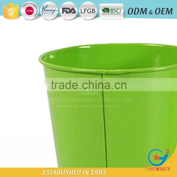 Garden Galvanized or Iron Flower Tubs and Pots Decorative Potted Plants photo-4