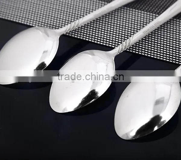 New Spoon and Fork Set With Stainless Steel Tableware Set photo-3