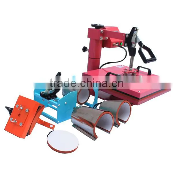 CE Approval T-shirt Cap Mug Plate Combo Heat Press Machine photo-3