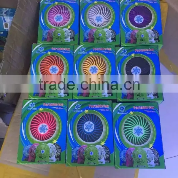 BHNUSBF07163 High Performance DC 5V Portable Mini Fan ,rechargeable Usb Fan 5v dc Mini Cooling Fan WITH LED LIGHT photo-5