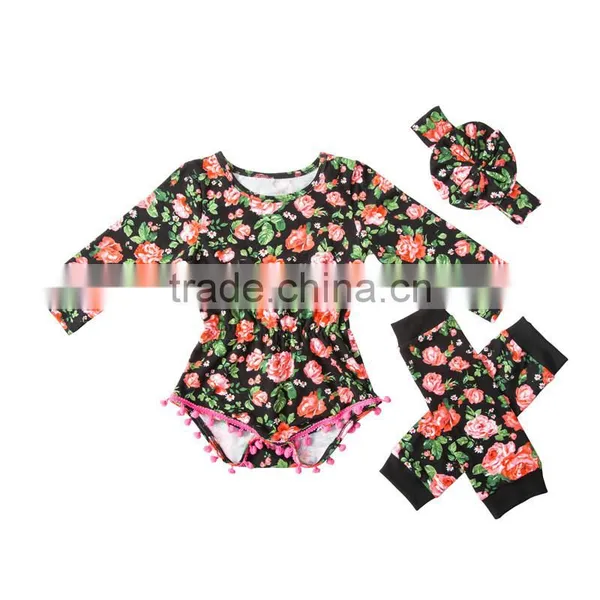 New Arrival Spring Baby 100%cotton Long Sleeve Onesie photo-2