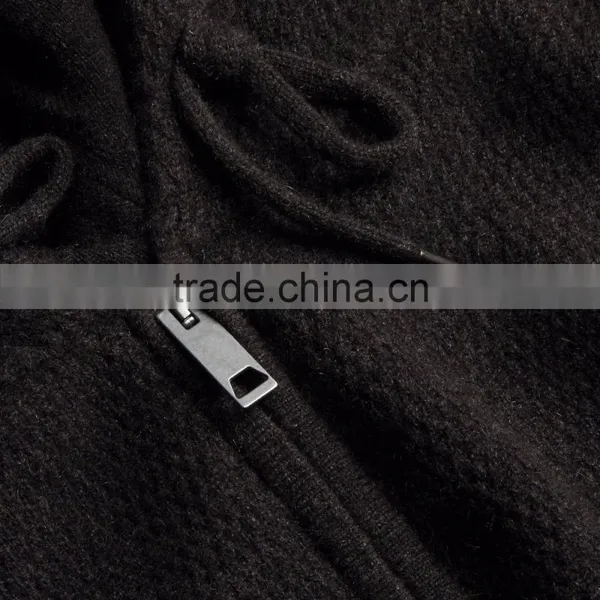 Men's Cashmere Wool Cardigan Sweater Hoodies Top photo-6