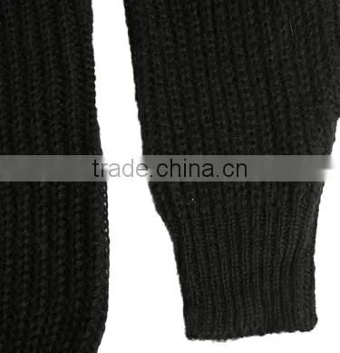 Casual Pure Color Cashmere Pullover Thick Loose Top Brand Sweaters for Wholesale photo-4