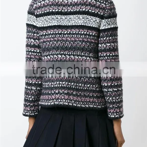 Made in China Cheap Price Short Cut Knitted Colorful Coat Abaya Dubai photo-4