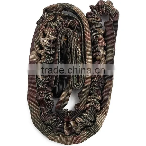 New Arrival Nylon Tactical K9 Pet Dog Lead Training Leash Elastic Bungee Canine Strap Rope Traction Harness Collar photo-5