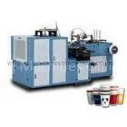 Disposable Tea Coffee Cup Making Machine / Fully Automatic Paper Cup Forming Machine