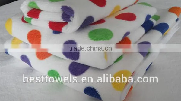 2015 Newstyle Printed Microfiber Bath Towel Set photo-4