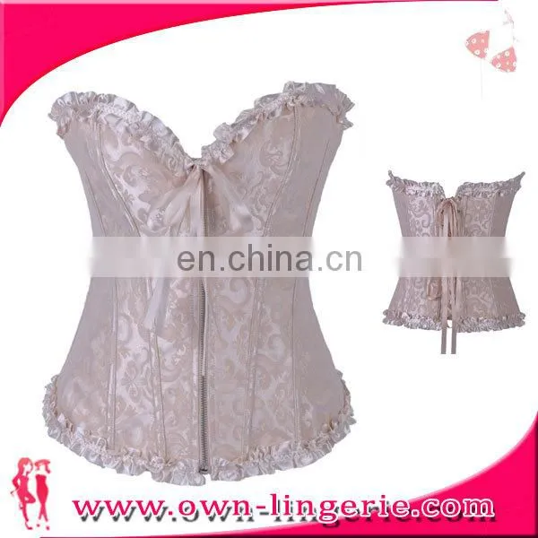 2017 Instyle Wedding Tops Bustier Zipper Slimming Waist Training Corset photo-4