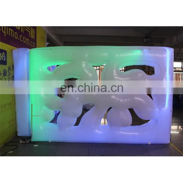 2017 Hot Sale Promotional LED Fence Wall Inflatable for Advertising & Event photo-2