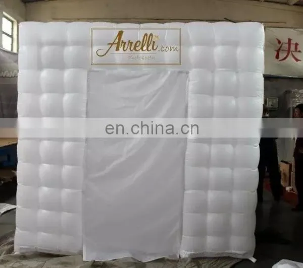 HOT !!!2015 LED Inflatable Cube Booth/ Inflatable Cube Photo Booth/inflatable Cube Photo Booth Kiosk photo-6