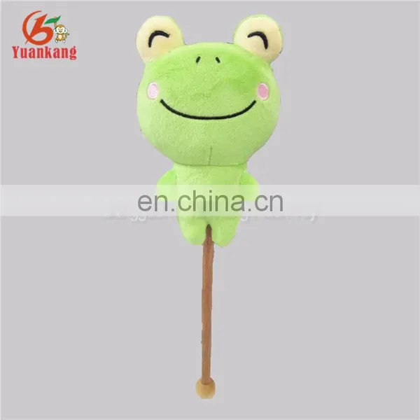 Cute Plush Stuffed Vallentine's Day Frog Animal Toy Plush Massage Hammer