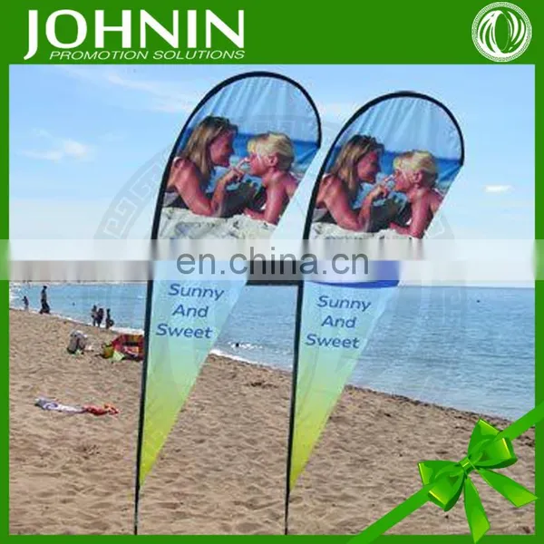 Cheap Outdoor Promotional Flying Banner Beach Flag Without Pole photo-2