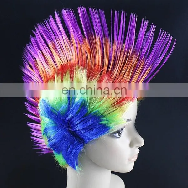Cheap Fans Synthetic Wig Clown Curly Wigs photo-4