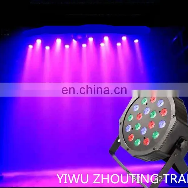 RGB 18LEDs Stage Lighting LED Projector Xmas Party DJ Disco Light photo-3