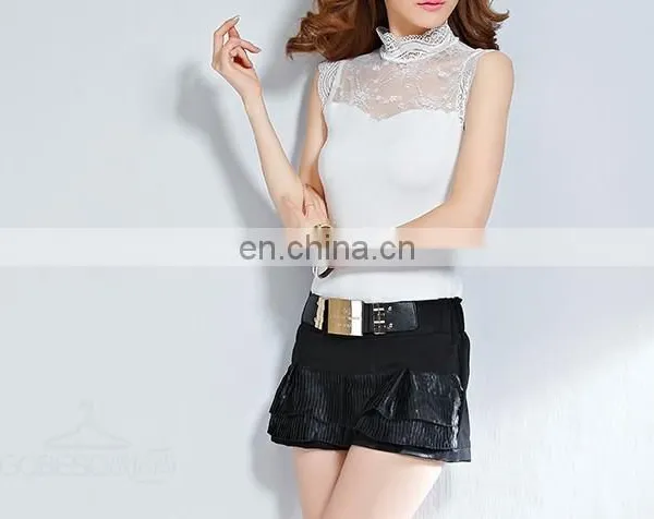 Customized Women Transparent Sexy Blouse photo-5
