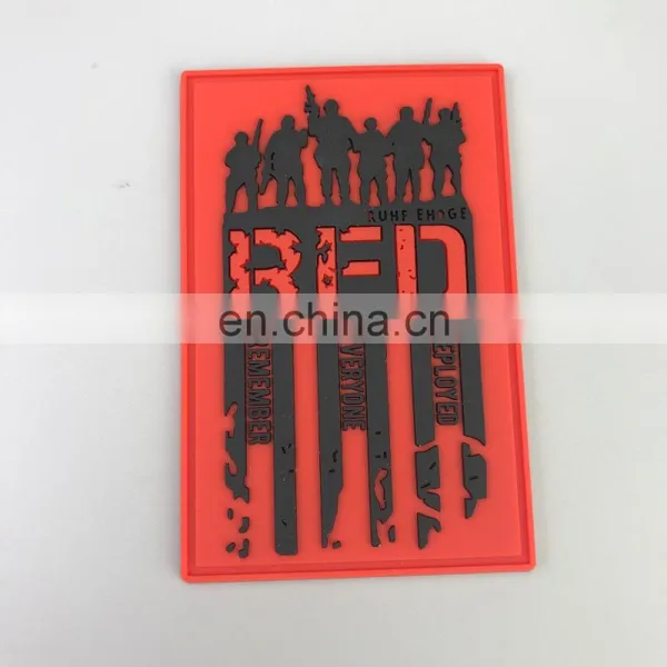 Custom Logo Soft Silicone Rubber PVC Patch photo-5