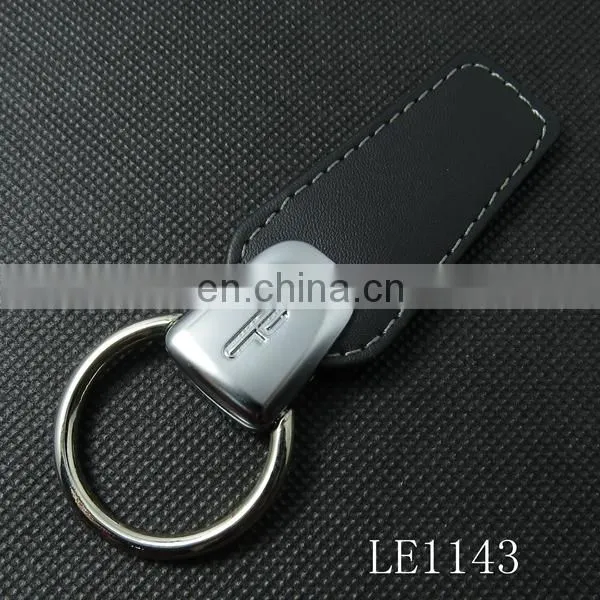 Wholesale PU Leather Keychain Custom High Quality Real Leather Keyring photo-2