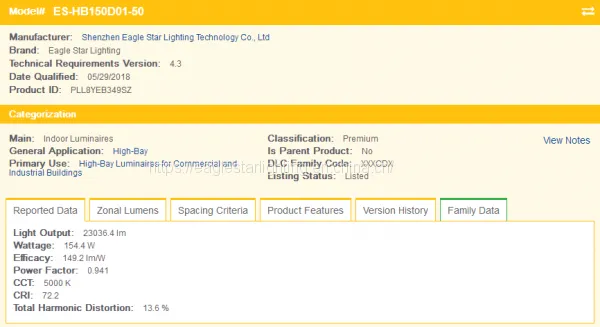 160LPW USA Canada Popular Design DLC ETL CETL 150W LED UFO High Bay photo-5