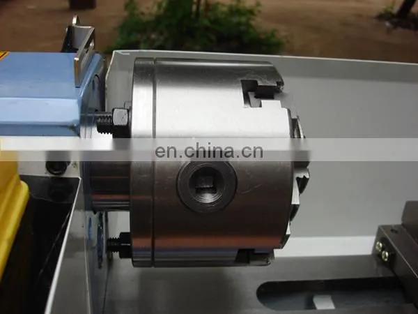 DIY0714 Mini Metal Lathe Machine Metalworking Metal Gears Bench Lathe photo-5
