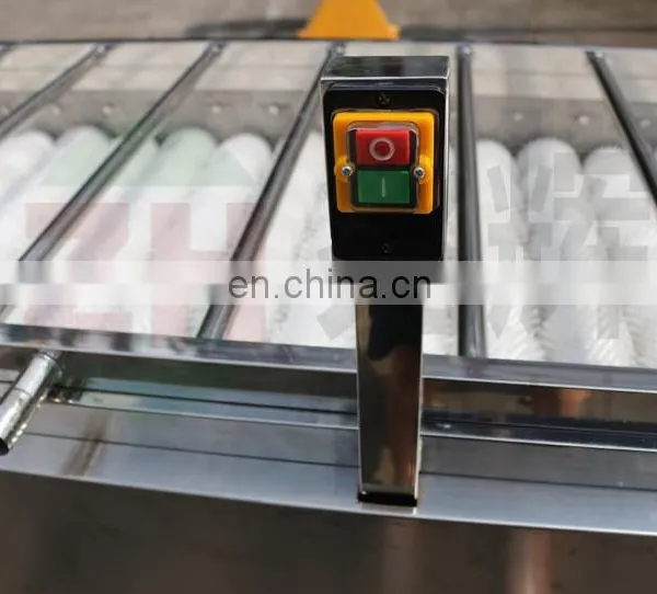 Industrial Bell Pepper White Onion Potato Vegetable Brush Cleaner Lemon Date Citrus Fruit Strawberry Brush Rolls Washing Machine photo-7