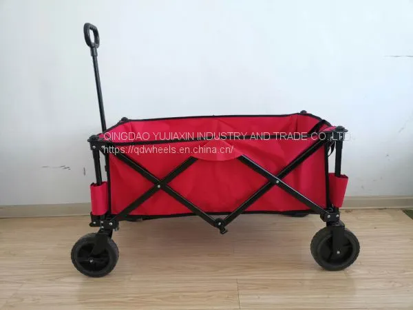 Easy-carrying Folding Utility Cart Folding Outdoor Wagon