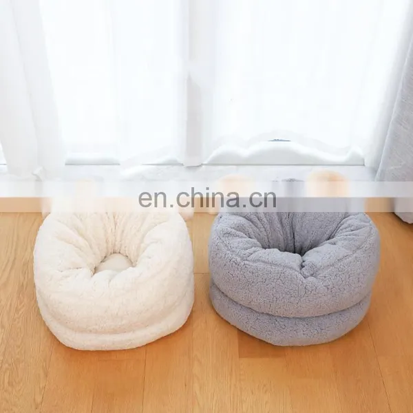 Creative Pet Bed Soft Fleece Cat Bed, Warmer and Softer for Cat and Small Dog photo-2