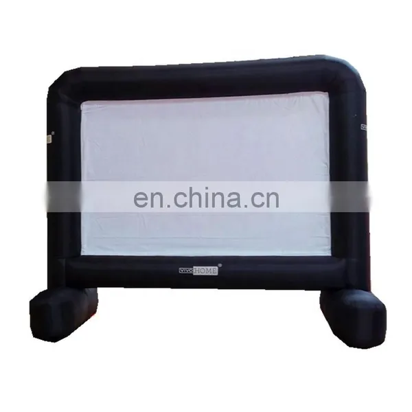 Cheap Nylon Fabric Air Blow Up Portable Screen , Inflatable Movie Screen For Family or Commercial Use photo-2