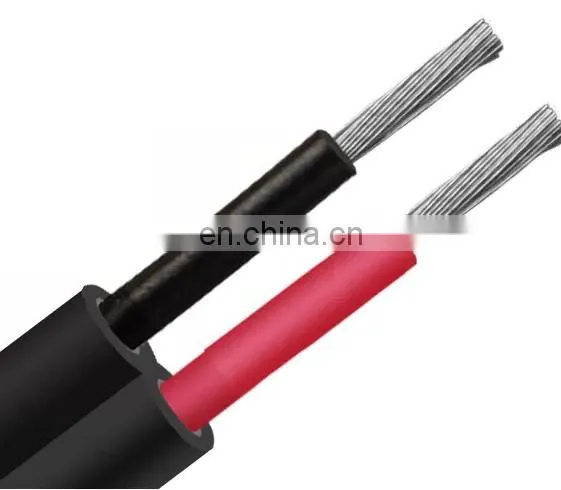 Solar PV Twin Core Cable Tinned Copper Wire 0.6/1KV For Photovoltaic Power Station photo-2