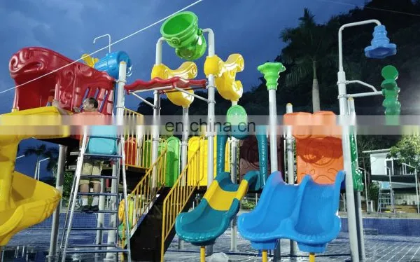 2019 Fiberglass Water Slide Factory Kids Adults Water Park Equipment Aqua Water Rides for JMQ-18169A photo-4