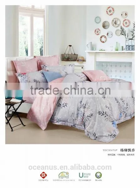 100% Cotton Printed Satin Duvet,Bed Sheets,Pillow Case photo-3