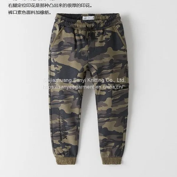 Boys' Camouflage Corset Overalls