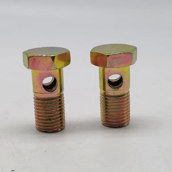 SYD-1164 Hollow Banjo Bolt M8x1.25 Hexagon Size 13mm Banjo Bolt Length 24mm photo-3