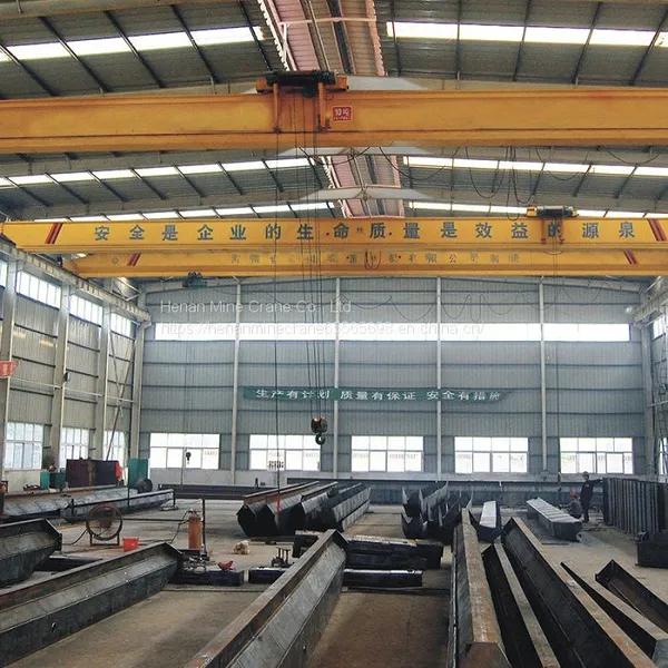 Top Quality Remote Control Single Beam Partial Hanging Hoist Trolley E0T Crane