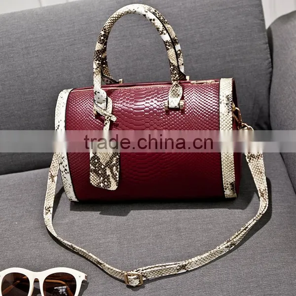 C88781A European Women Crocodile Grain Handbag Factory Wholesale Women Tote Bags photo-4
