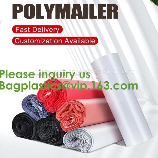 Courier Mail, Mailer, Biodegradable Mailing Holographic Cushion Envelopes Exterior Size Matte Metallic Red Bubble photo-2