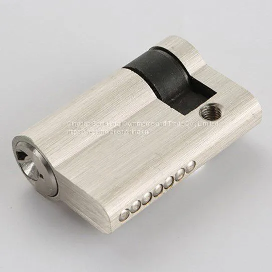 Anti-theft Rust-proof Half Euro Profile Brass Lock Cylinder photo-3