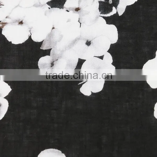 17*21 Linen Print Fabric,women's Fashion Dress Fabric,100% Linen Fabric photo-4