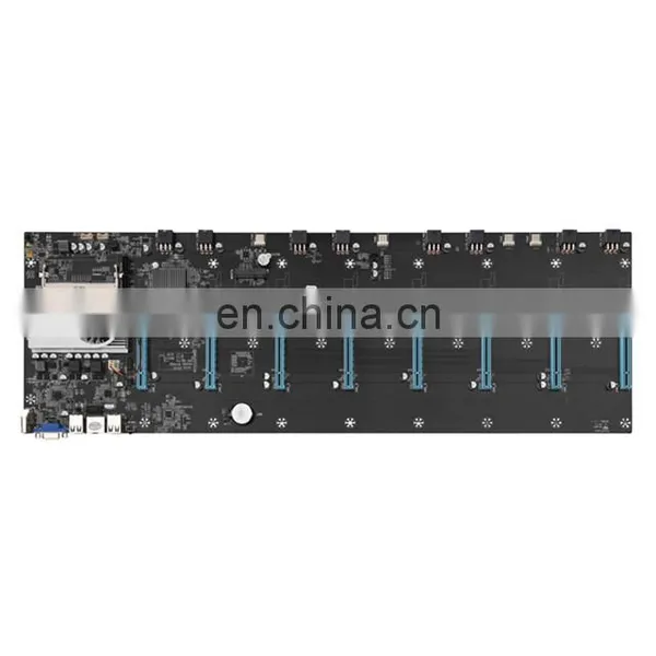 New S37 8 Gpu Graphics Card 6.5cm Slot Distance Ddr3 S37 Sata Vga Platform Cpu Motherboard photo-2