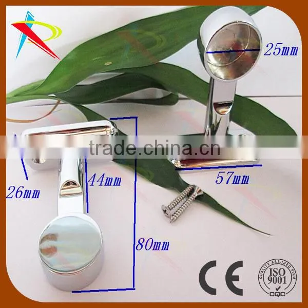 Fashion Chrome Wardrobe/closet Rod Brackets photo-2