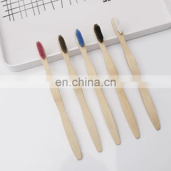 Free Ex-factory Price Biodegradable Bamboo Toothbrush With Logo photo-2