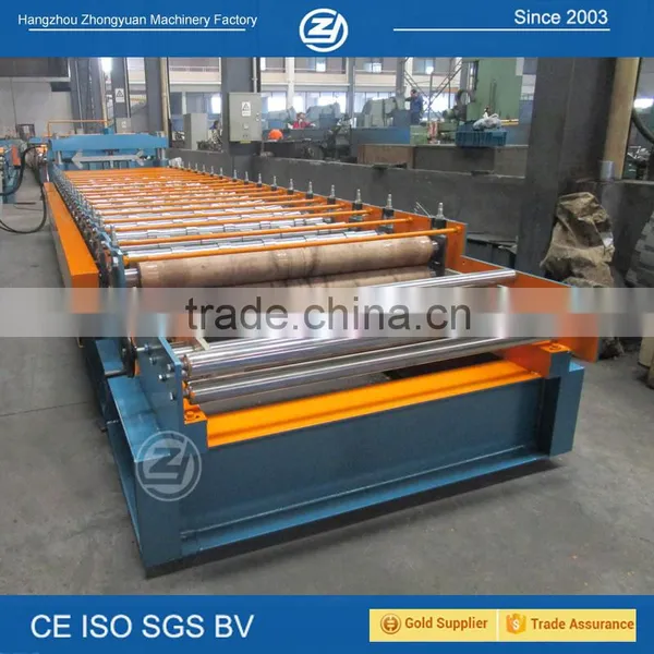 Corrugated Iron Roofing Sheet Roll Forming Making Machine photo-5