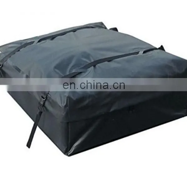 Expandable Canvas Soft Top Vehicle Cargo Roof Rack Box Bag photo-4