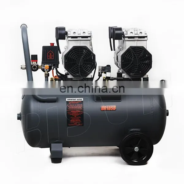 Bison China Quiet 115Psi 50Liter 2200W 4Hp Oilless Air Compressor Silent photo-4