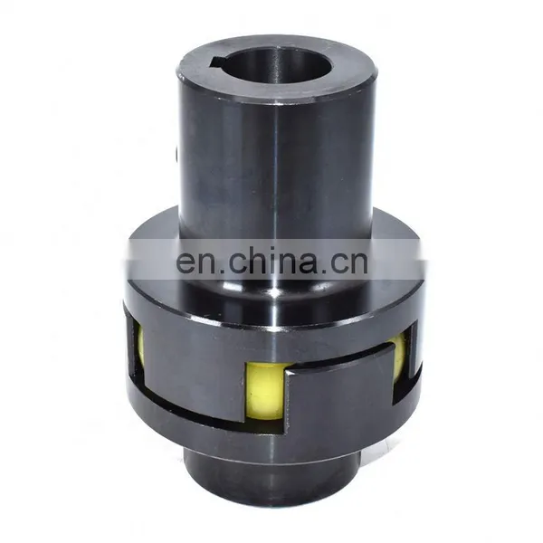 High Quality High Precision ml Elastic Flexible Curved Jaw Rubber Spiders Shaft Coupling For Vacuum Pump photo-2