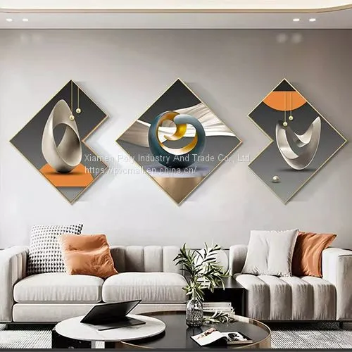 Wholesale Wall Art Crystal Painting 3D Wall Art Home Decor photo-5