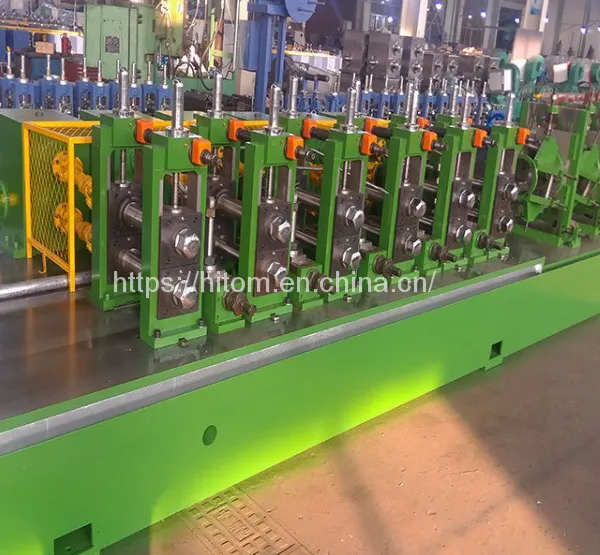 Galvanized Steel Square and Round Pipe Rolling Line photo-2