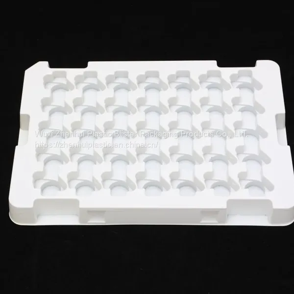 White Plastic Blister Trays Blister Packaging Trays for Auto Parts Thickness 1mm