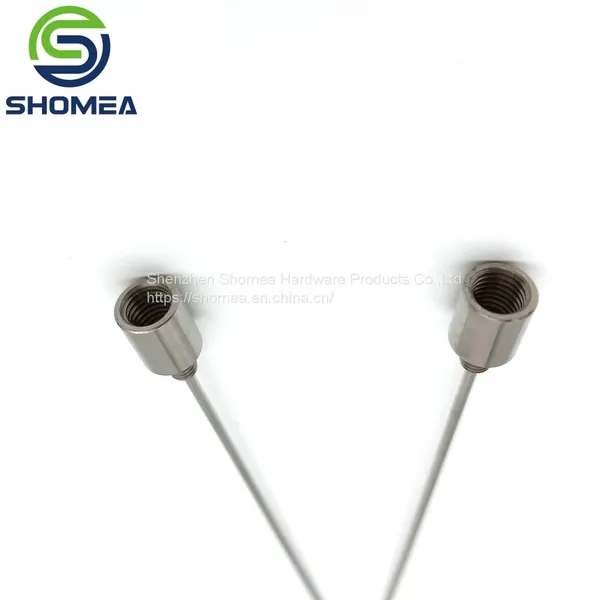 Shomea Customized 3G-32G Stainless Steel Swaged Needle With Male Thread Luer Lock photo-2