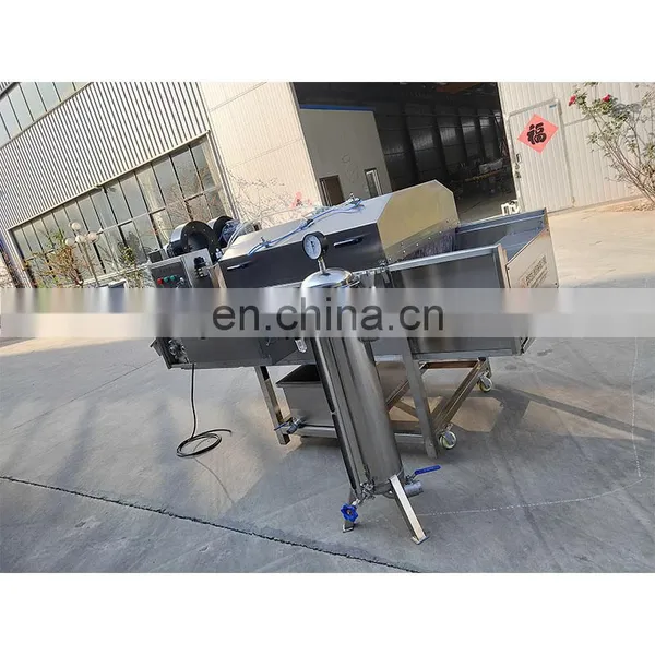 Small Scale Fruit Apple Pear Waxing Machine photo-3