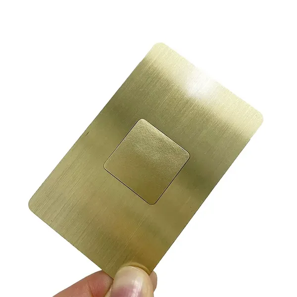 Share to Custom Matte Laser Engraving Slot Etching Convex Code Printing Black RFID NFC Chip Blank Metal Cards photo-4